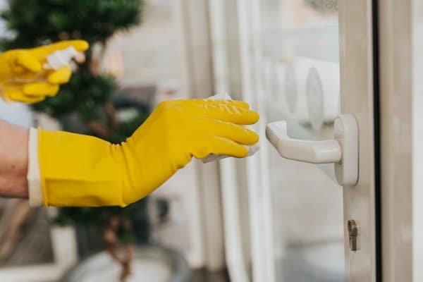 High Touch Areas disinfection Cambridge Spotless commercial