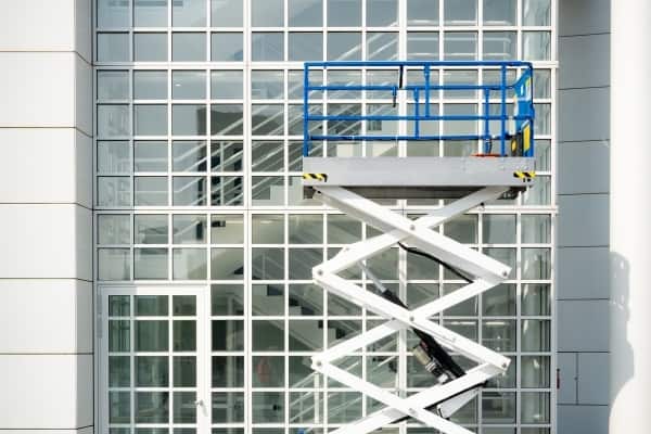 Mobile Elevated Platform Window Cleaning Service Cambridge Spotless Commercial