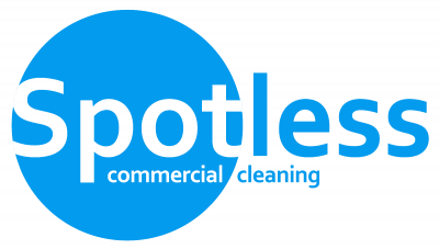 Spotless commercial cleaning Cambridge logo