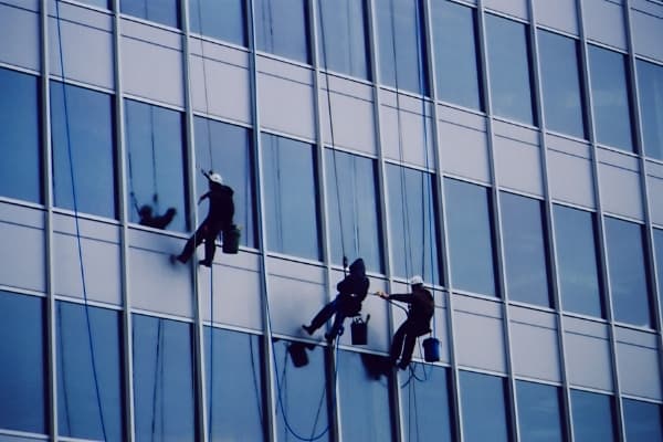 Suspended Access Window Cleaning Service Cambridge Spotless Commercial