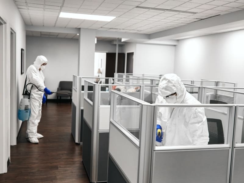 Preventing against covid-19 Cambridge office cleaning