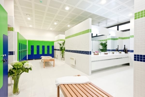 Gym and changing room cleaning service